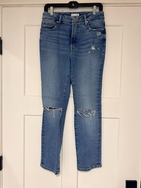 Good American straight leg jean sz 6